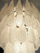 Murano Transparent Petals Glass Chandelier-DWHOME