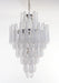 Murano Transparent Petals Glass Chandelier-DWHOME
