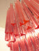 Murano Triedri Prisms Pink Chandelier-DWHOME