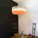 Murano Triedri Round Prisms Pink Chandelier-DWHOME