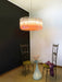 Murano Triedri Round Prisms Pink Chandelier-DWHOME