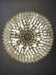 Murano Round Prisms Transparent Chandelier-DWHOME