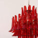 Lustre Murano Crimson Cascade - DWHOME