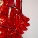 Lustre Murano Crimson Cascade - DWHOME