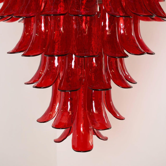 Lustre Murano Crimson Cascade - DWHOME