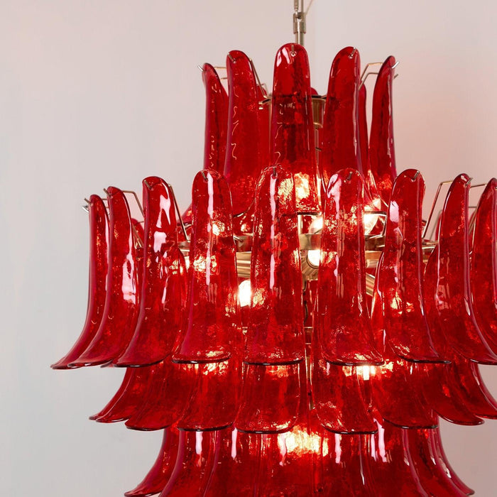 Lustre Murano Crimson Cascade - DWHOME