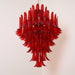 Lustre Murano Crimson Cascade - DWHOME