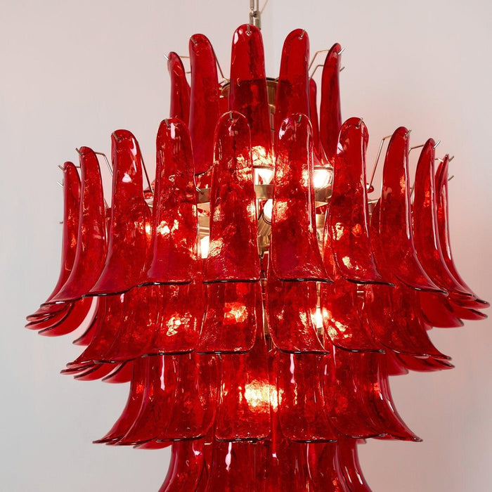 Lustre Murano Crimson Cascade - DWHOME