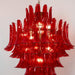 Lustre Murano Crimson Cascade - DWHOME