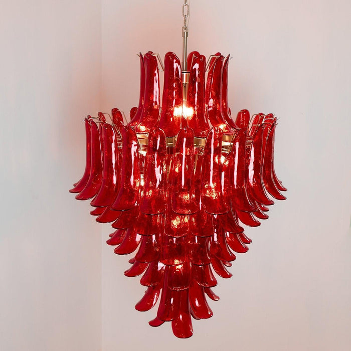 Lustre Murano Crimson Cascade - DWHOME