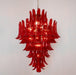 Lustre Murano Crimson Cascade - DWHOME