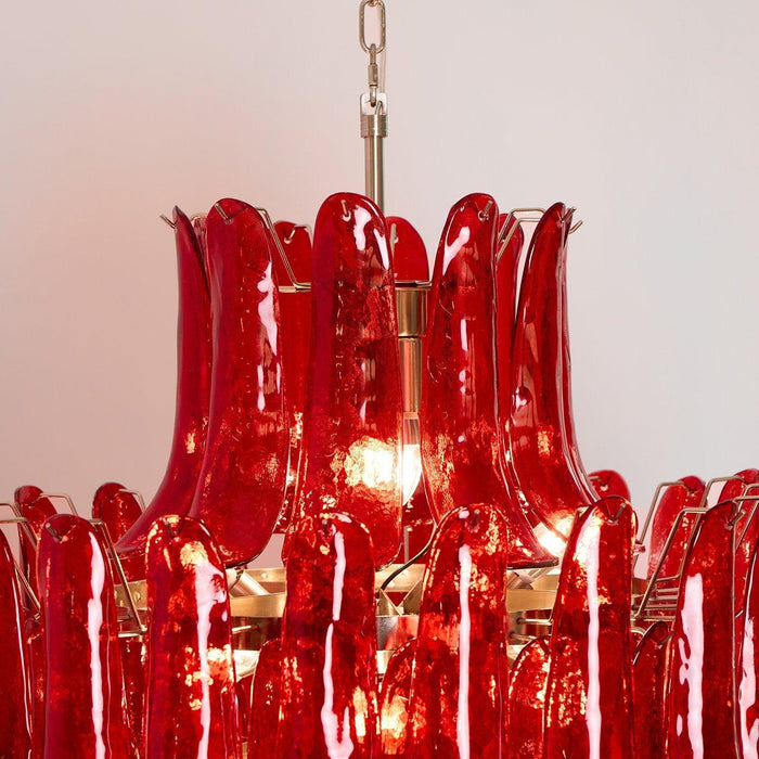 Lustre Murano Crimson Cascade - DWHOME