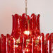 Lustre Murano Crimson Cascade - DWHOME
