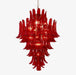 Lustre Murano Crimson Cascade - DWHOME