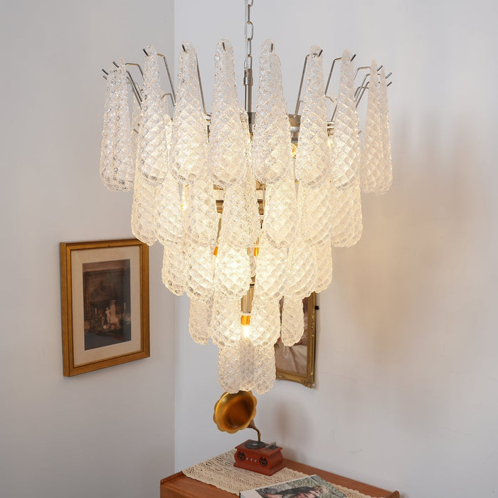 Murano Glass Dewdrop Chandelier-DWHOME