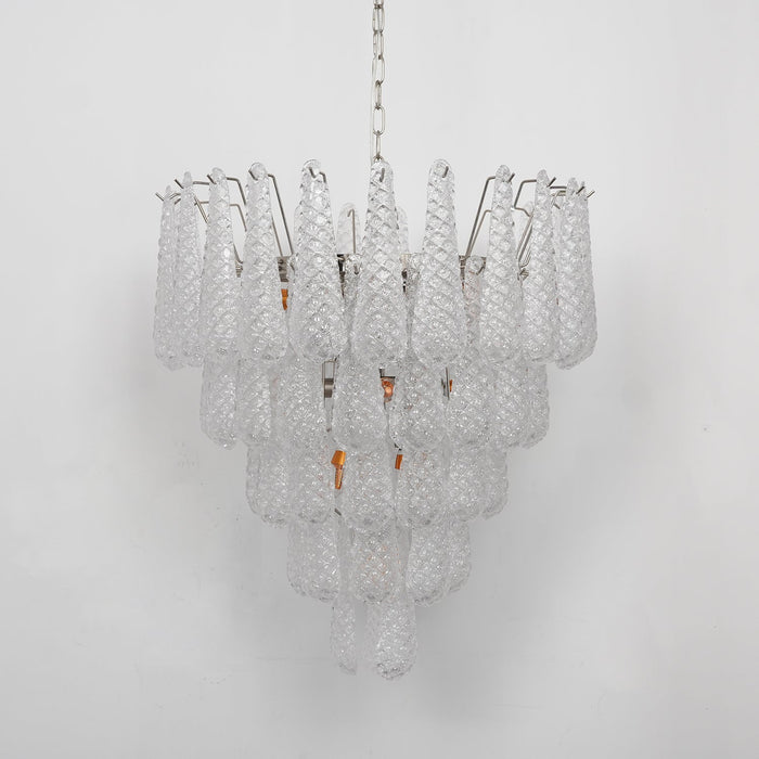 Murano Glass Droplet Chandelier-DWHOME