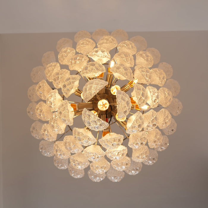 Murano Glass Droplet Chandelier-DWHOME