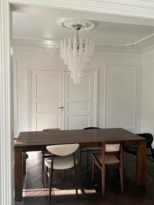 Murano Glass Droplet Chandelier-DWHOME