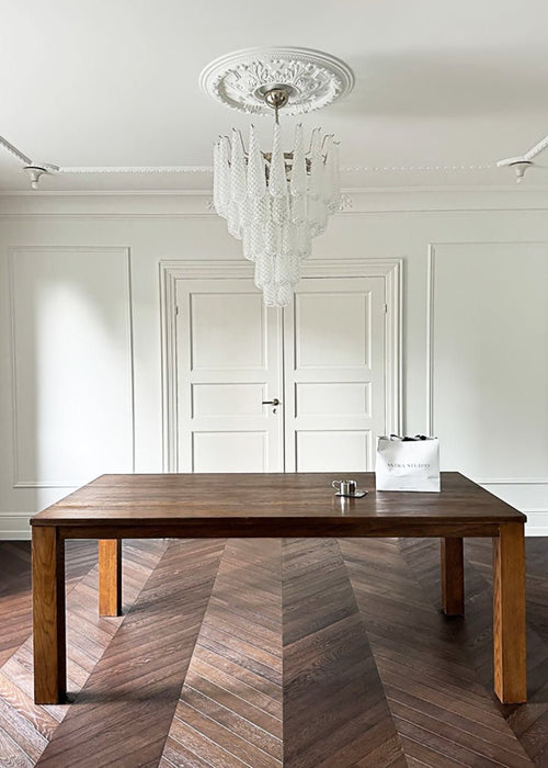 Murano Glass Droplet Chandelier-DWHOME