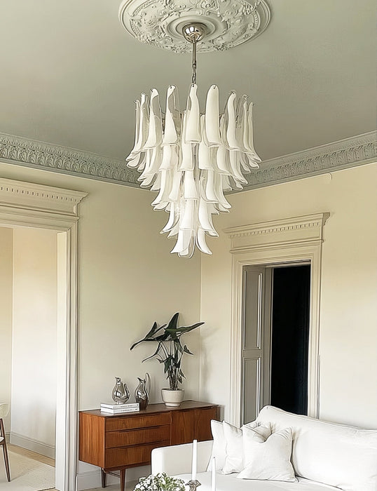 Murano Glass Petals Chandelier-DWHOME