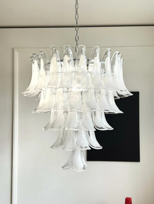 Murano Glass Petals Chandelier-DWHOME