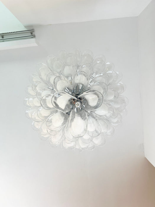 Murano Glass Petals Chandelier-DWHOME