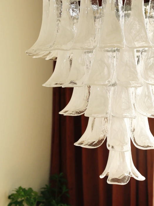 Murano Glass Petals Chandelier-DWHOME