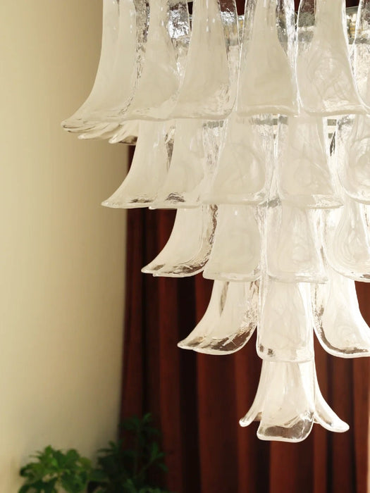 Murano Glass Petals Chandelier-DWHOME