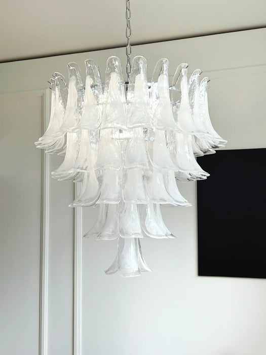 Murano Glass Petals Chandelier-DWHOME