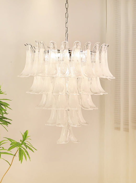 Murano Glass Petals Chandelier-DWHOME
