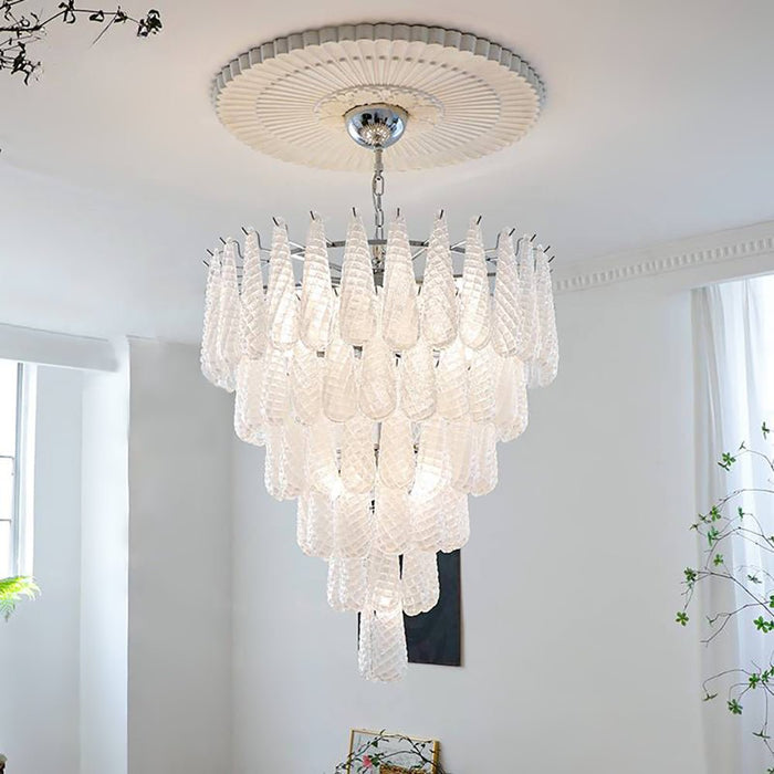 Murano Glass Pinecone Chandelier-DWHOME