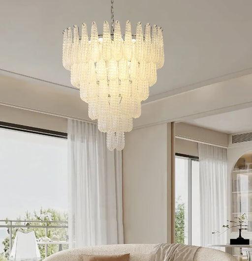 Murano Glass Pinecone Chandelier-DWHOME