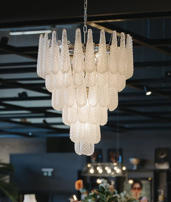 Murano Glass Pinecone Chandelier-DWHOME
