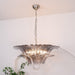 Murano Palmette Transparent Chandelier-DWHOME
