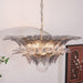 Murano Palmette Transparent Chandelier-DWHOME