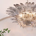 Murano Palmette Transparent Chandelier-DWHOME
