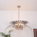 Murano Palmette Transparent Chandelier-DWHOME