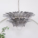 Murano Palmette Transparent Chandelier-DWHOME