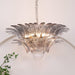 Murano Palmette Transparent Chandelier-DWHOME