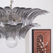 Murano Palmette Transparent Chandelier-DWHOME