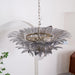 Murano Palmette Transparent Chandelier-DWHOME