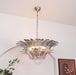 Murano Palmette Transparent Chandelier-DWHOME
