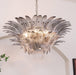 Murano Palmette Transparent Chandelier-DWHOME
