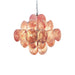 Murano Pink Disks Chandelier-DWHOME