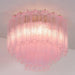 Murano Pink Glass Ceiling Light - DWHOME