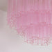 Murano Pink Glass Ceiling Light - DWHOME