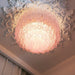 Murano Pink Glass Ceiling Light - DWHOME