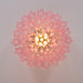 Murano Pink Glass Ceiling Light - DWHOME