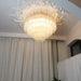 Murano Pink Glass Ceiling Light - DWHOME