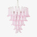 Murano Pink Glass Petals Chandelier-DWHOME